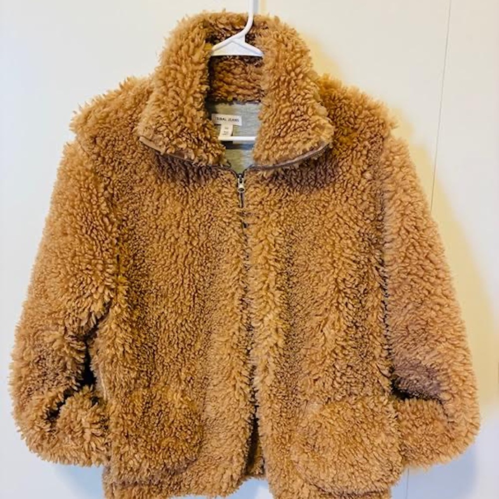 Tribal Jeans Furry Jacket